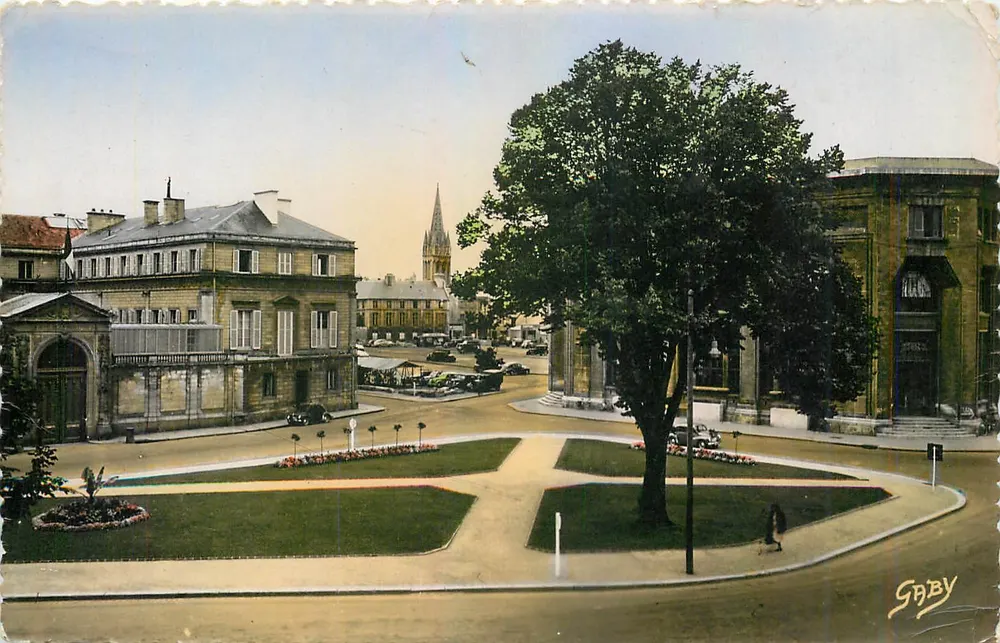 Caen (Calvados) — Place de la Préfecture — Éditions Gaby, Nantes - Frente
