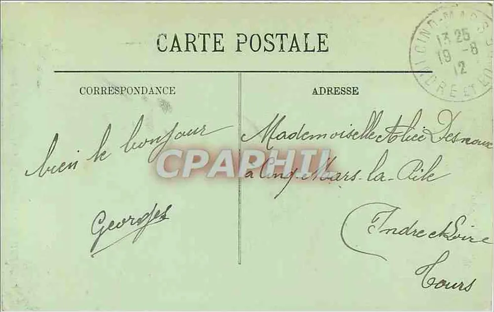 Langeais — L'Entrée du Château — Le Pont-Levis — LL - Verso