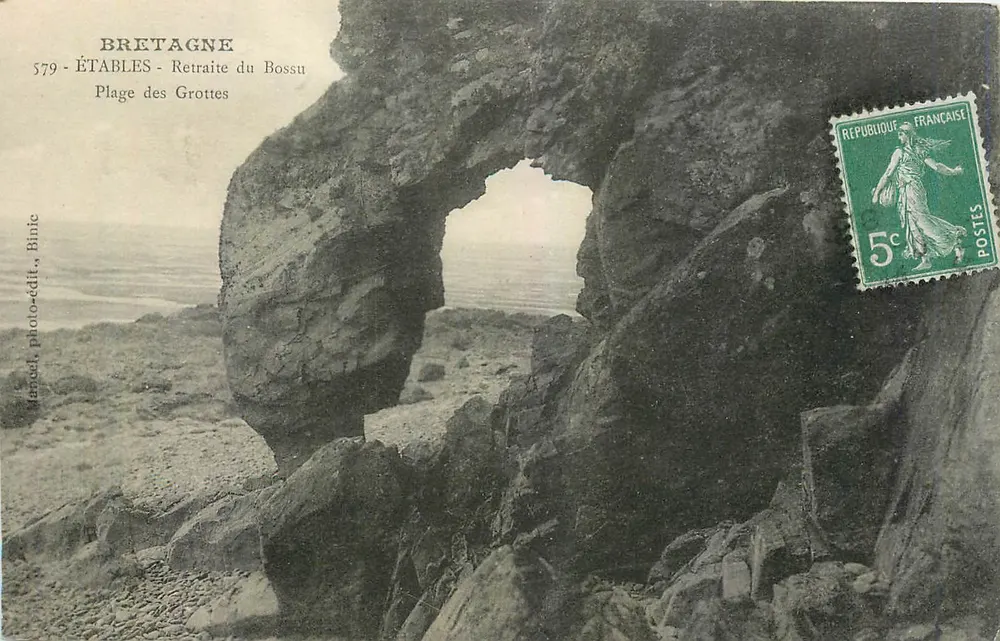ÉTABLES - Retraite do Cego - Praia das Grutas — Binic, foto-editora n°579 - Frente