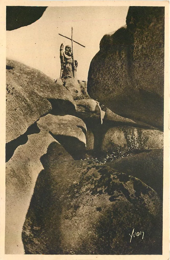 O Pai Eterno — TREGASTEL (Côtes-du-Nord) — Éditions d'Art YVON, Bretagne - Frente