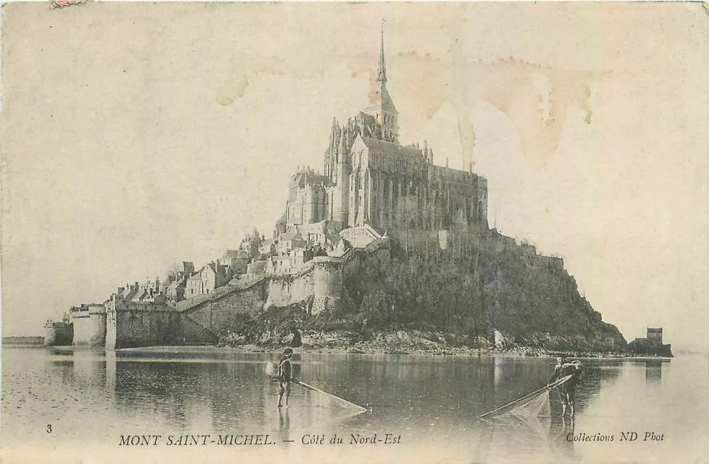 Mont Saint-Michel — Côté du Nord-Est — Collections ND Phot - Recto