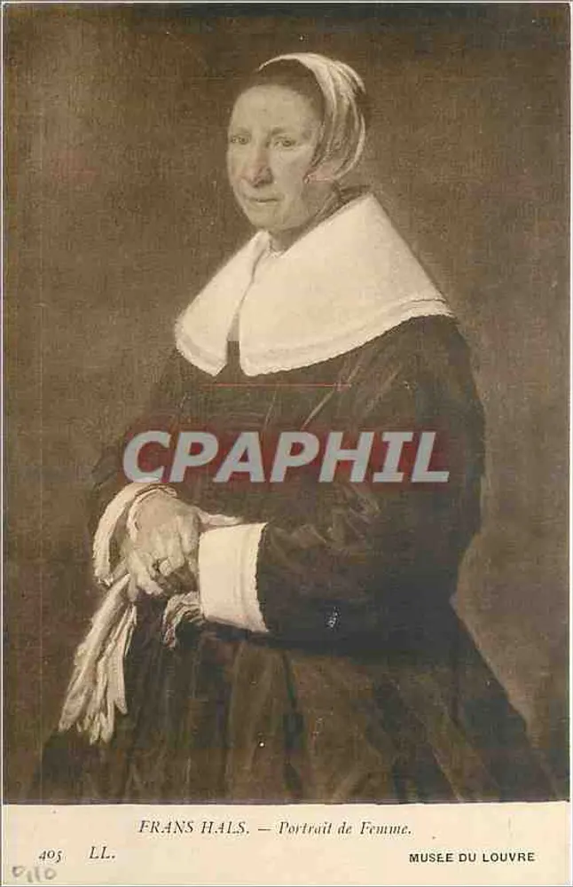 Porträt einer Frau — Frans Hals — Musée du Louvre - Vorderseite