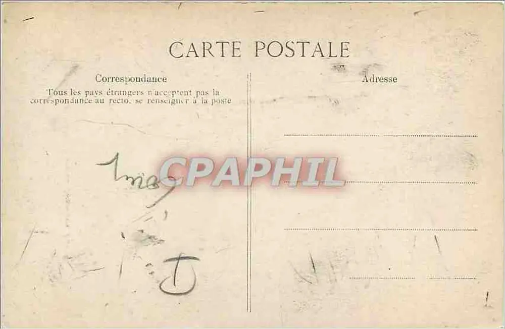 Vista arquitectónica — editor A. Turenne, 6, rue des Beaux-Arts, París - Reverso
