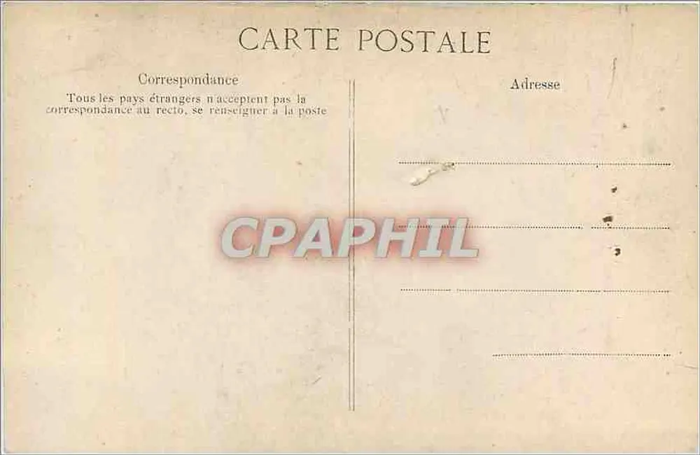 Scuola italiana di pittura — Gavini Hamilton — A. Vincent, 6 rue des Bouvets, Parigi - Verso