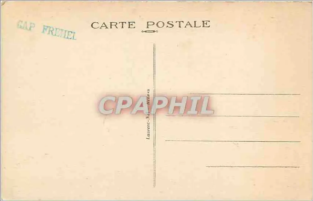 Dintorni del Capo Fréhel — Il Forte La Lante — Editore Laurent-Néret - Verso