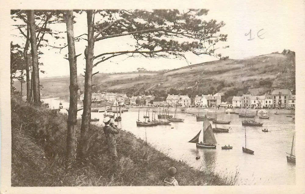 Saint-Brieuc-Légué — Village de Sous-la-Tour — Édition E. Hamon, Saint-Brieuc - Recto
