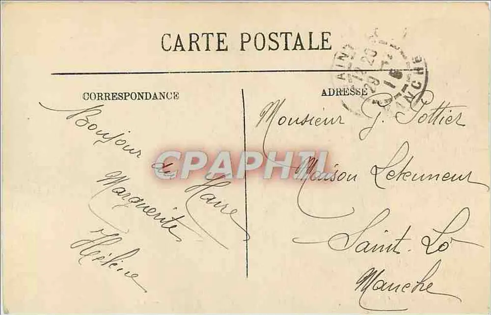 Sainte-Adresse — Le Nice-Havrais — Le Palais des Régates — LL. — N°95 - Verso