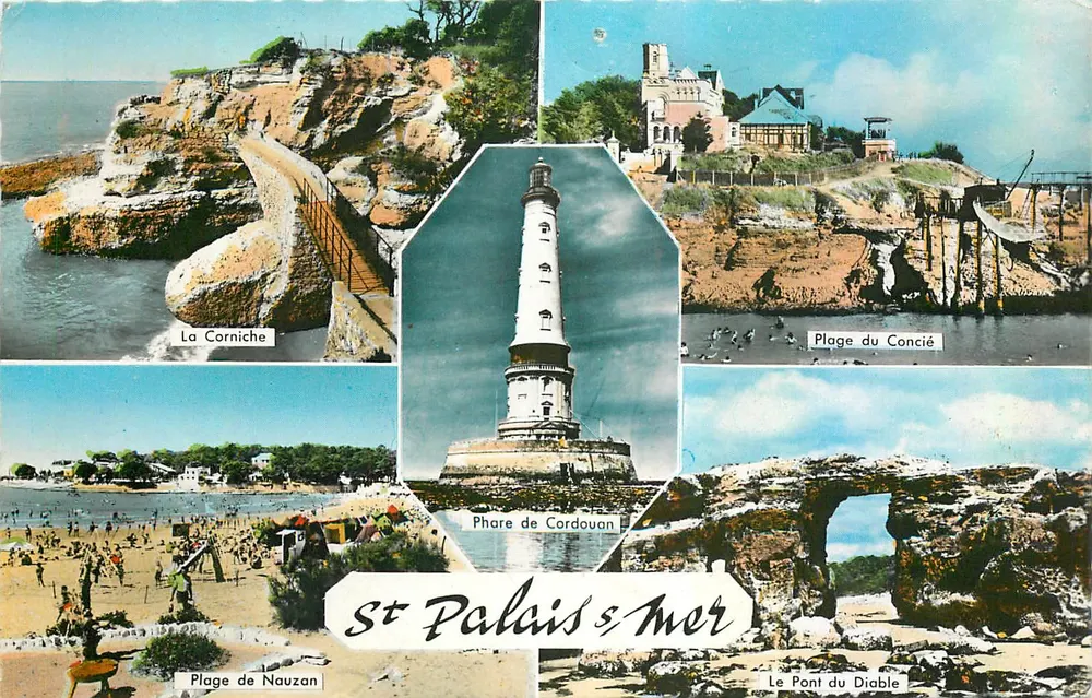 Saint-Palais-sur-Mer — Panoramablick — Réal-Photo, Nr. 753 - Vorderseite