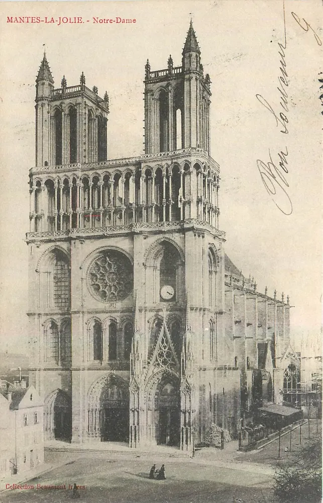 MANTES-LA-JOLIE - Nossa Senhora — Coleção Beaumont & Fils - Frente