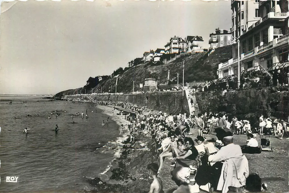Granville (Manche) — Visão geral da praia — Edições ROY n°30 - Frente