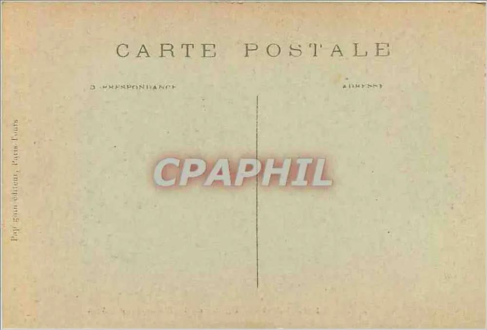 Paris — Igreja da Madeleine — A.P. n°161 - Verso