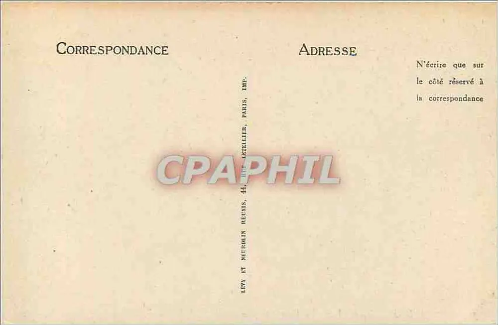 Wyspa Bréhat — Wyspa Guersido — Wydawca: Lévy et Neutolain, Paryż - Rewers