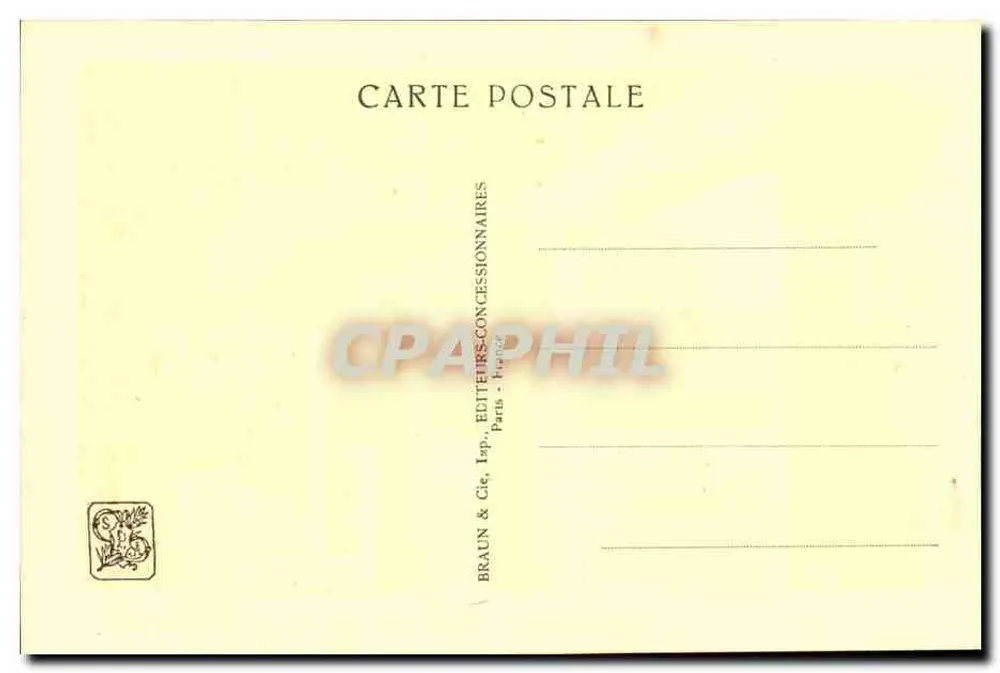 Pavilhão do Marrocos — Exposição Colonial Internacional — Paris 1931 - Verso