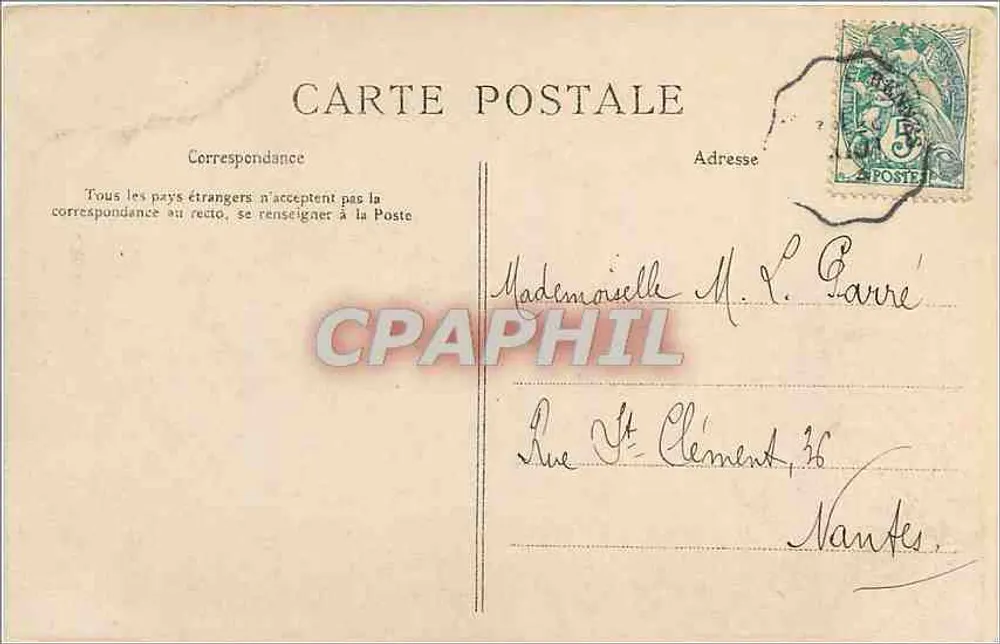 Dinan — Porta do Jerzual — G. F. - Verso