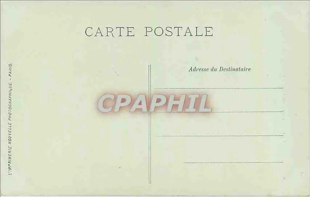 Bordeaux — A Porta do Palácio — LL. - Verso