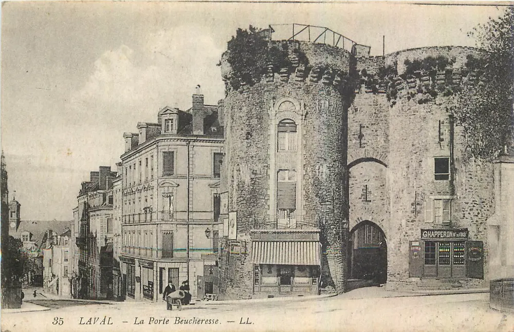 Laval - A Porta Beucheresse — editor LL, n° 35 - Frente