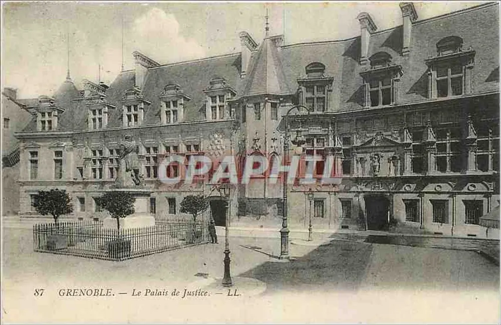 Grenoble — O Palácio de Justiça — LL. n°87 - Frente