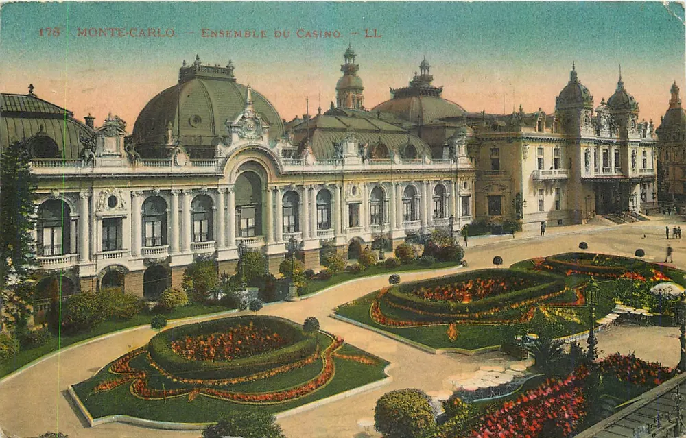Monte-Carlo — Conjunto do Casino — LL - Frente