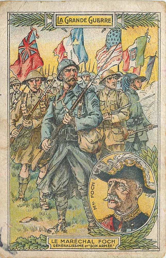 Marschall Foch und seine Armee — Der Große Krieg — Verlag: Britannia - Vorderseite