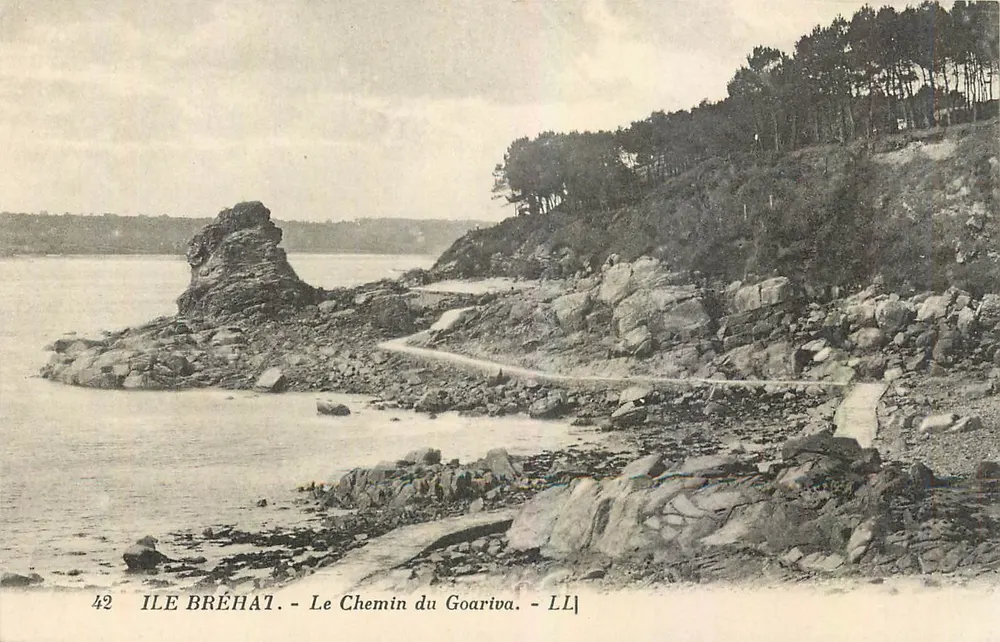 Ilha Bréhat - Le Chemin du Goariva — LL - Frente