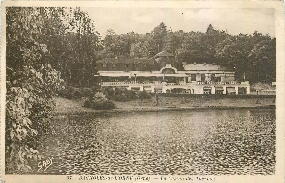 Bagnoles-de-l'Orne (Orne) — Le Casino des Thermes — Saby, n° 37 - Recto