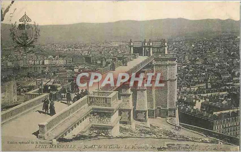 Marseille — N.-M. de la Garde — A Ponte dos Anjos - Frente