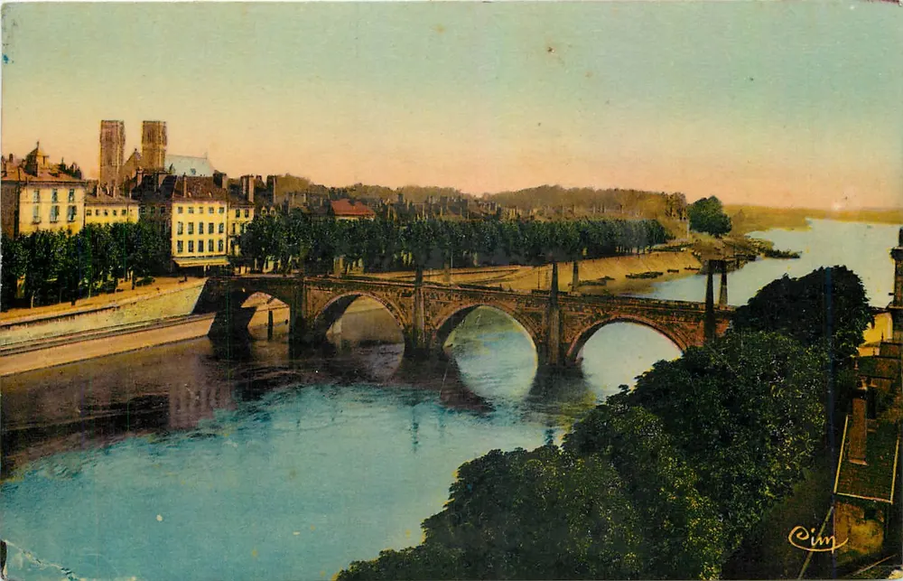 Chalon-sur-Saône — Ponte Saint-Laurent — Editor Cim - Frente