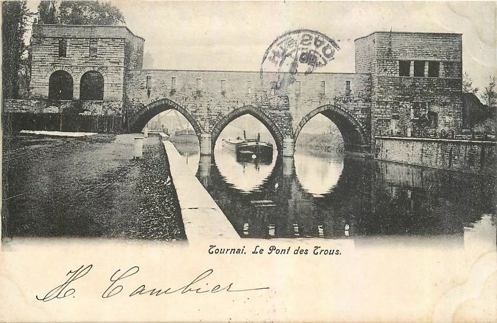 Tournai, De Brug van de Gaten — H. Cambiès - Voorkant