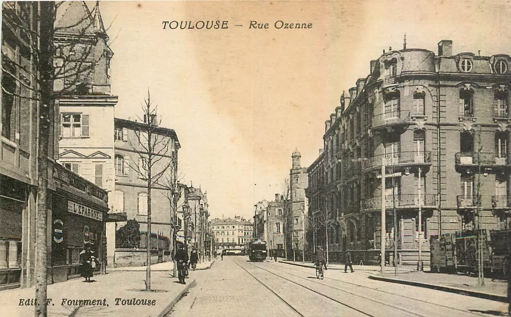 Toulouse — Rue Ozenne — Edit. F. Fourment, Toulouse - Frente