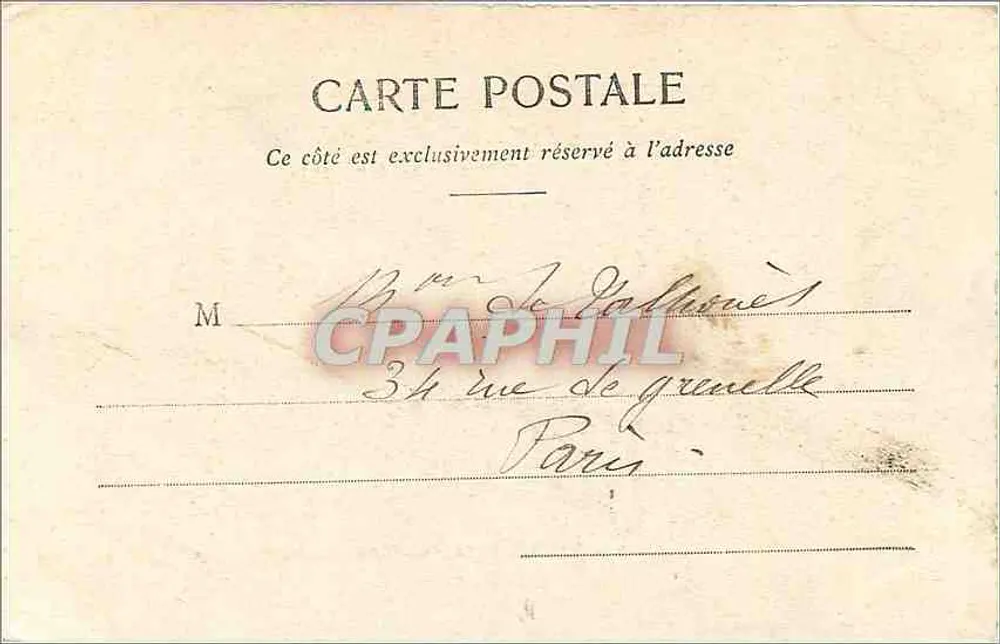 Cahors - Ponte Valentré — editor Cahors - Lib. Girma - n°39 - Verso
