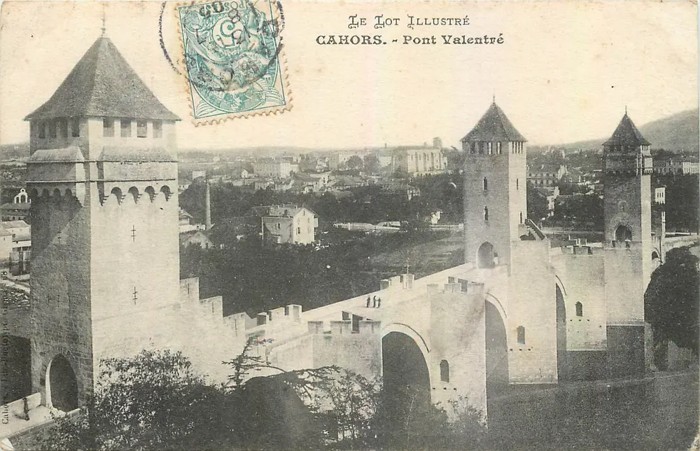 Cahors - Pont Valentré — editor Le Lot Illustré - Frente