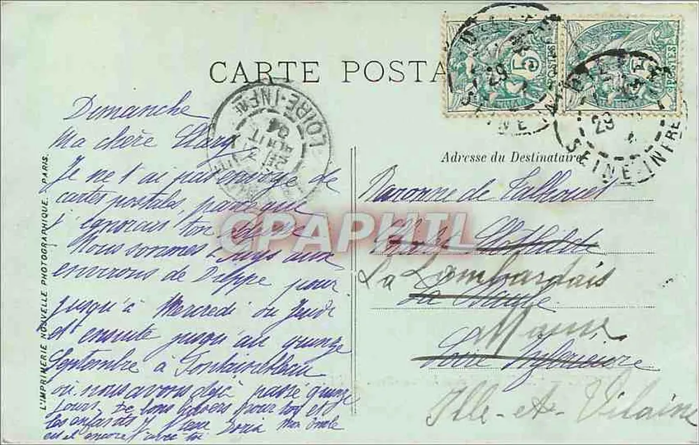 Dieppe — 'La Tamise' dans l'Avant-Port — LL. - Verso