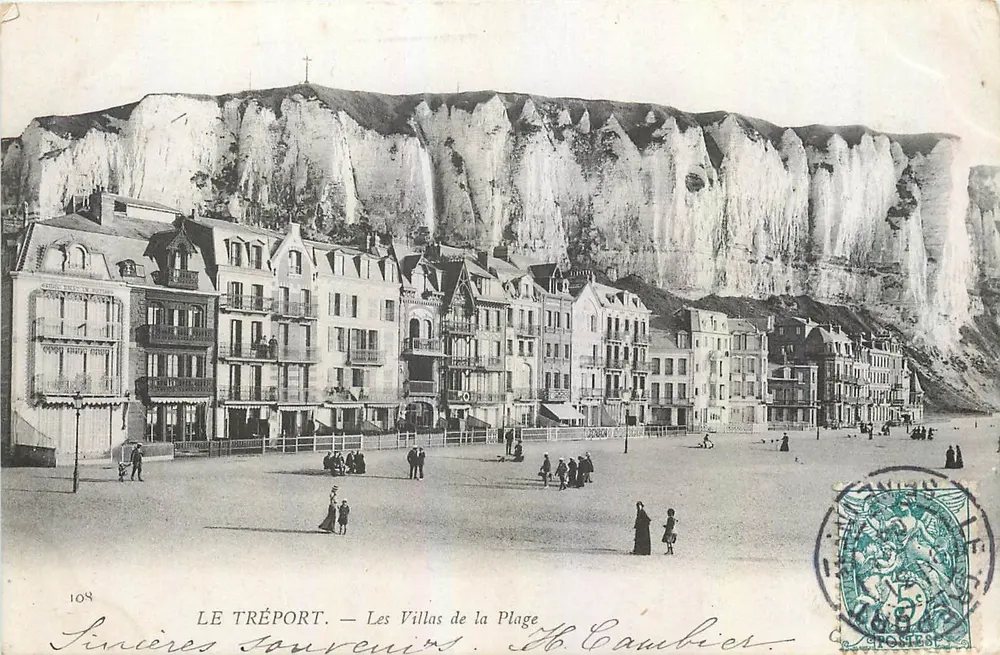 Le Tréport — Les Villas de la Plage — H. Cambies, n°168 - Recto