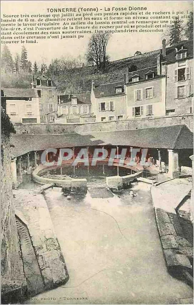 Tonnerre (Yonne) — La Fosse Dionne — Foto Tonnerre - Recto