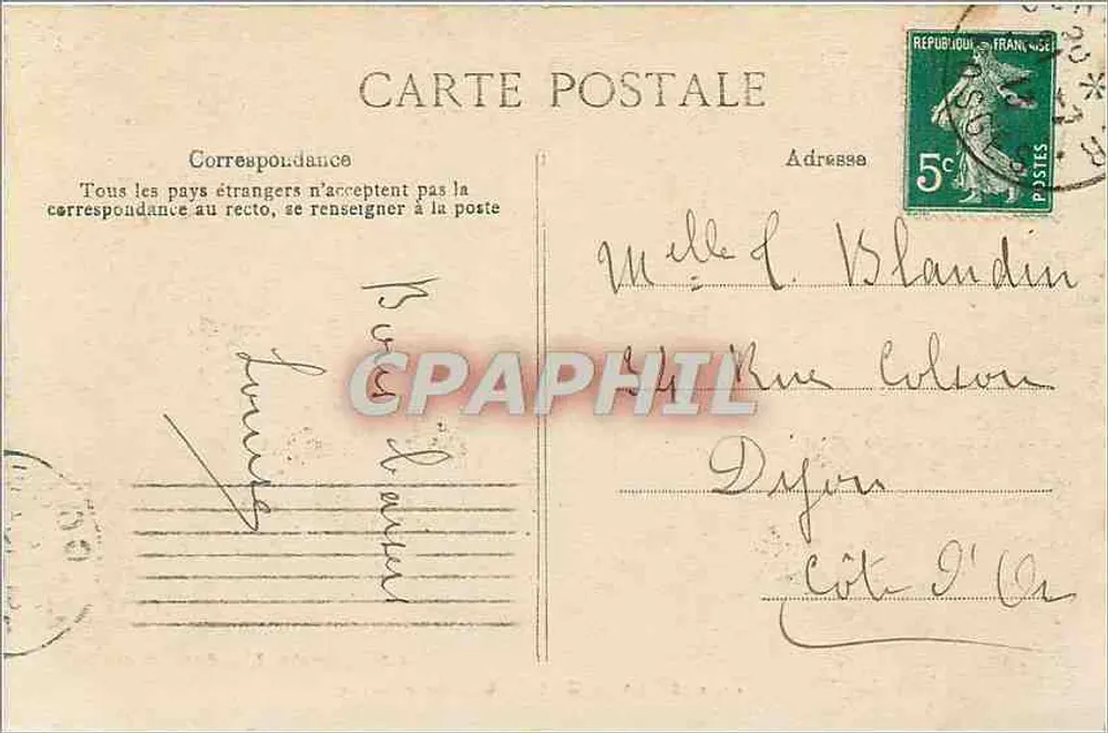GÉRARDMER — O Pont de Amor — Gl. e Edit. A. Largeron, BIJ. - Verso