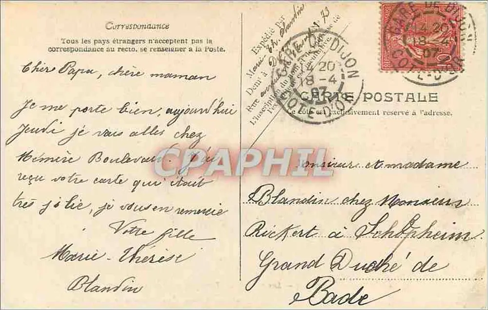 Dijon — Musée — Les moines du Tombeau de Jean sans Peur — R. Pillu, Editeur, Dijon, 1 Place St Jean et 31 Rue Bossuet - Verso