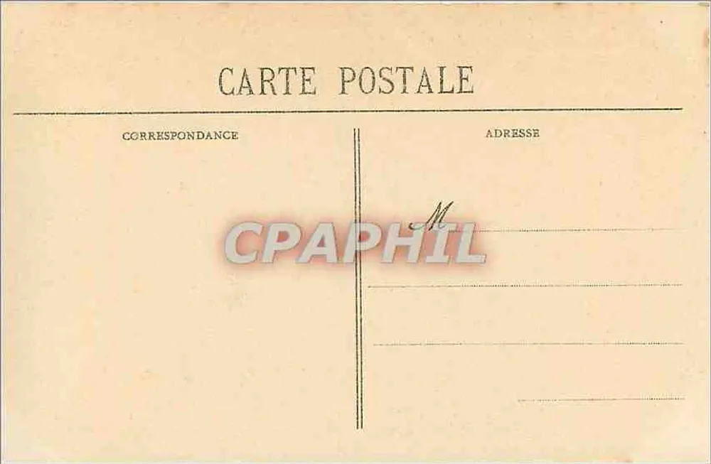 Ruinen des Schlosses Pétrarque — Vaucluse — Éditions Artistiques J. Sruil et Cie, Carpentras - Rückseite