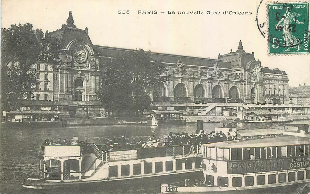 Paris — Die neue Gare d'Orléans — Verlag: Light & Co. n° 556 - Vorderseite