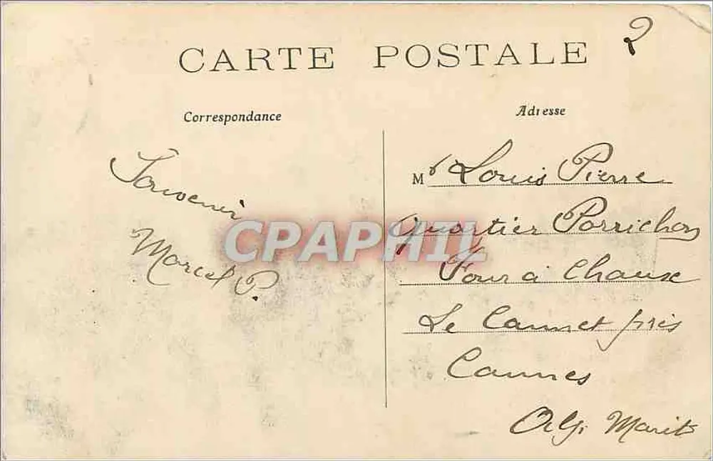 PARIS – Panorama em direção ao Boulevard Richard-Lenoir — Editor: E. Lenguet, n° 211 - Verso