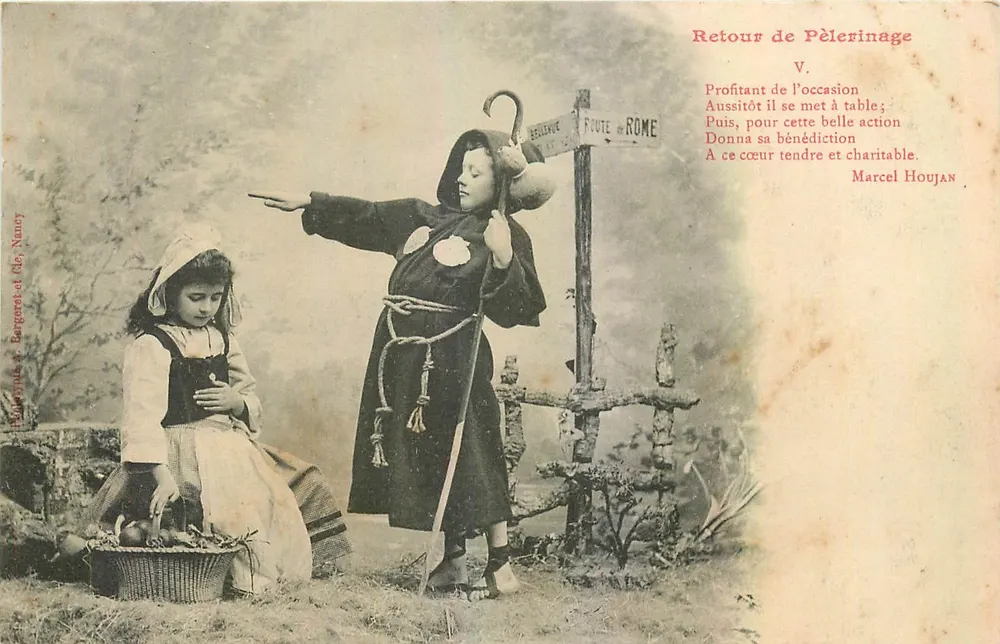 Retorno de Peregrinação — V. — Marcel Houjan, Nancy - Frente