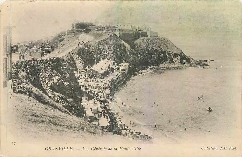 Granville — Vue Générale de la Haute Ville — Collections ND Phot. n°17 - Recto