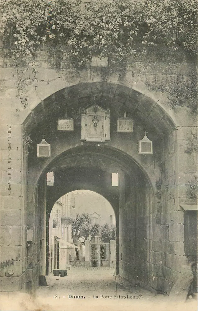 Dinan - De Poort Saint-Louis — Collectie H. N. - Giclee Fallot - Voorkant