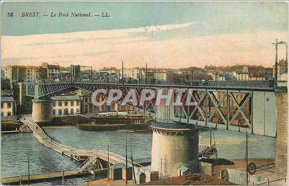 Brest — O Pont Nacional — LL. - Frente