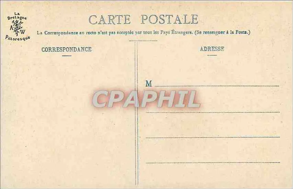 Cap Fréhel - La Fauconnière — A Bretanha Pittoresca, 1886 - Verso