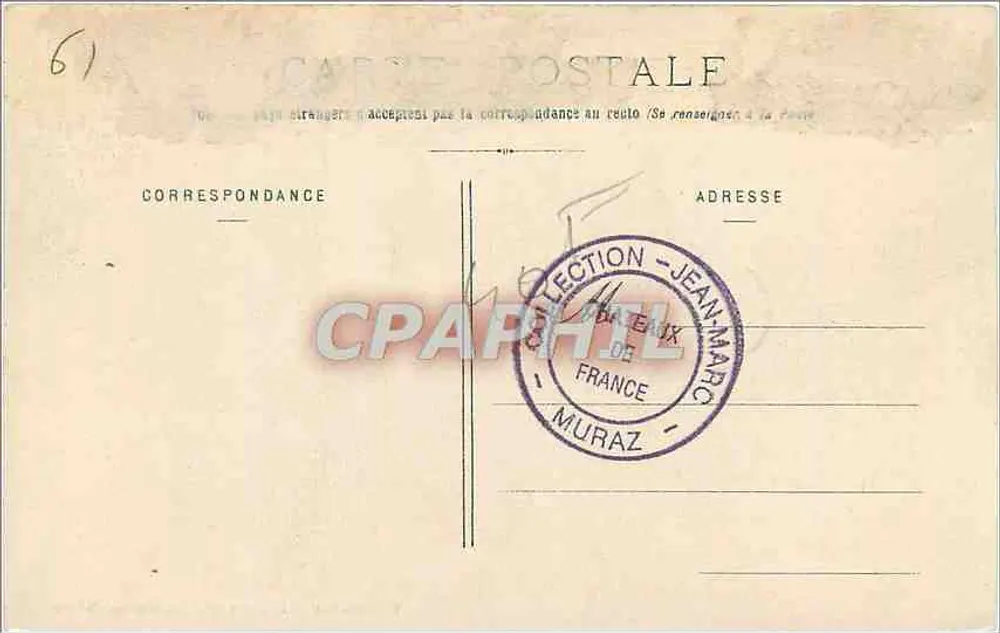 Laigle (Orne) — Il Castello (lato Sud-Est) — Edizioni Paris-Boulogne, n° 015 - Verso