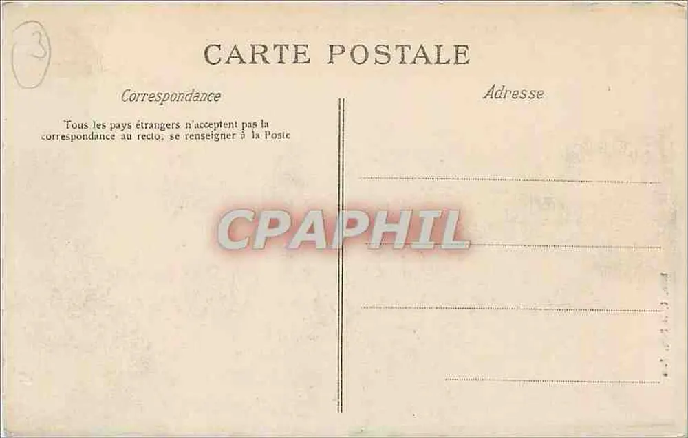 Londra — Grand Hôtel des Postes — Cartolina d'epoca n°14 - Verso
