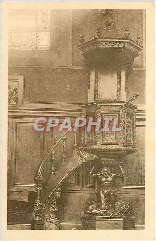 Chaire à prêcher XVIIe siècle — Hôpital de Chalon-sur-Saône — éditeur non identifié - Recto