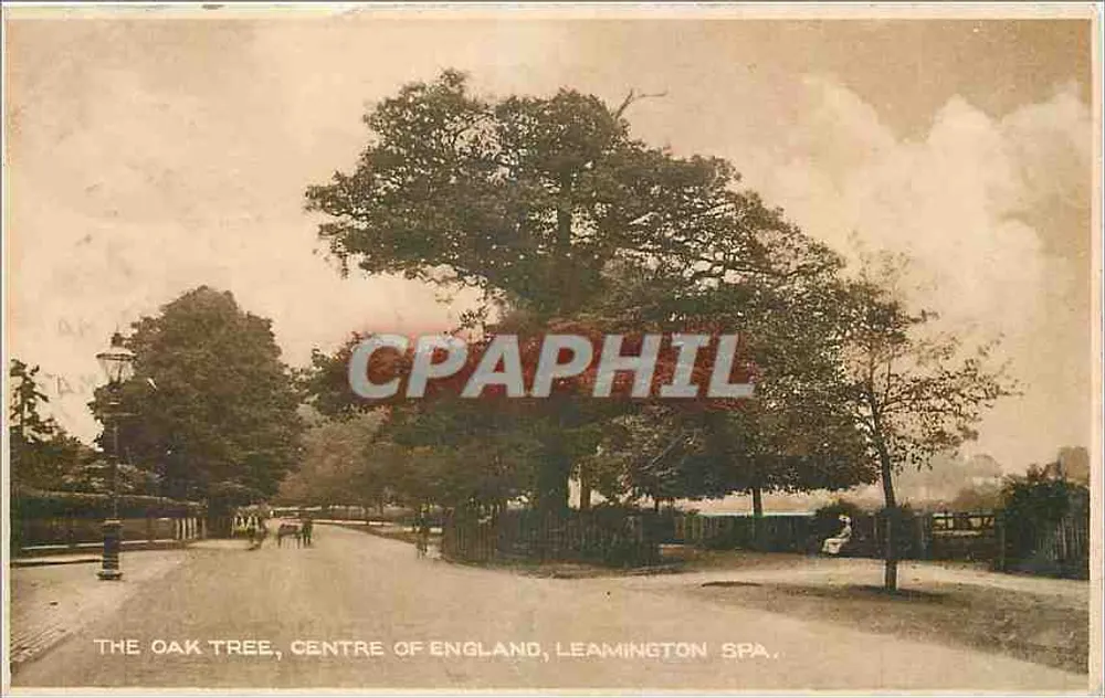 L'Arbre d'Oak, Centre de l'Angleterre, Leamington Spa — E.T. Denneys & Co. Ltd. - Recto