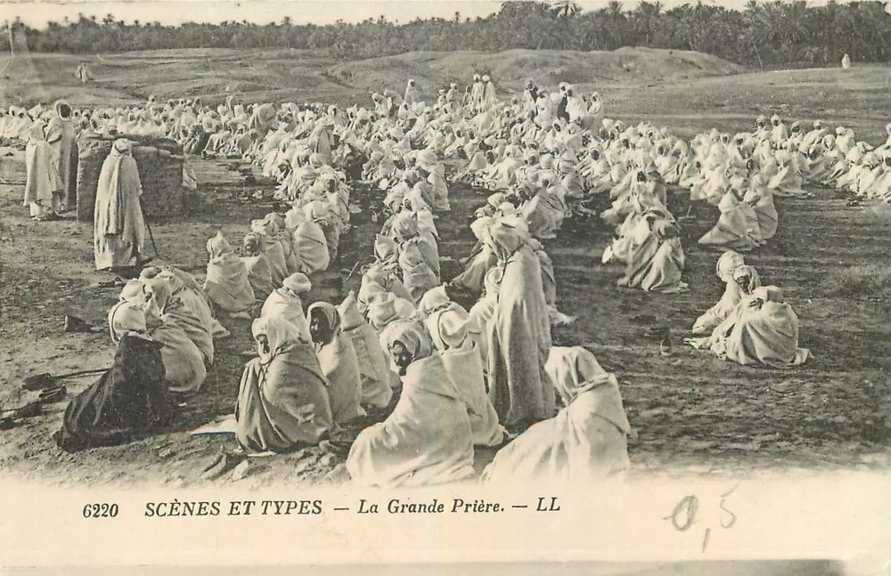 A Grande Oração — SCÈNES ET TYPES — LL n°6220 - Frente