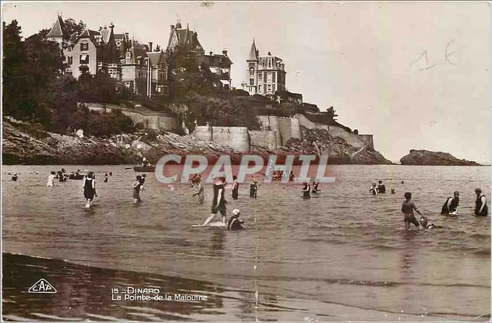 Dinard — A Ponta-da-Maouline — Heul-Photo A.P. Strashoung, n°15 - Frente